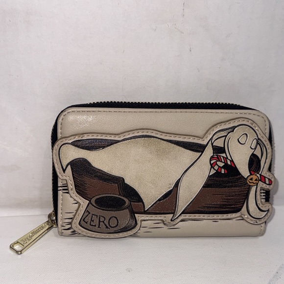 Loungefly Handbags - Loungefly Disney The Nightmare Before Christmas Zero Sleeping Zip Wallet